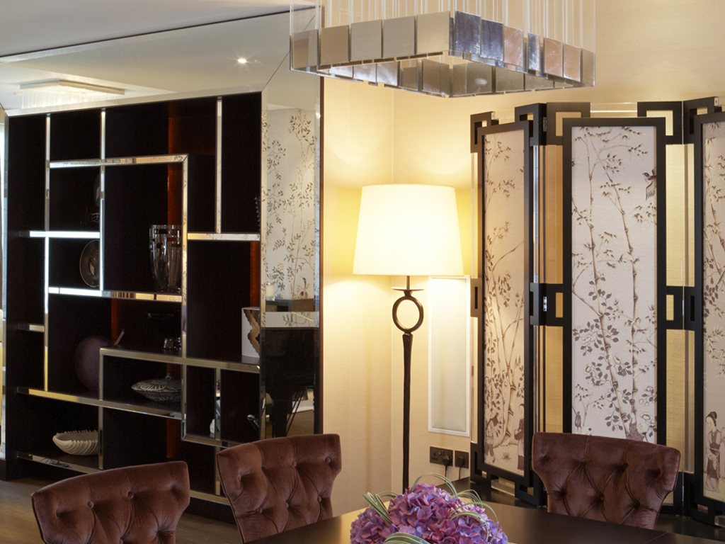 Custom chandelier bespoke table