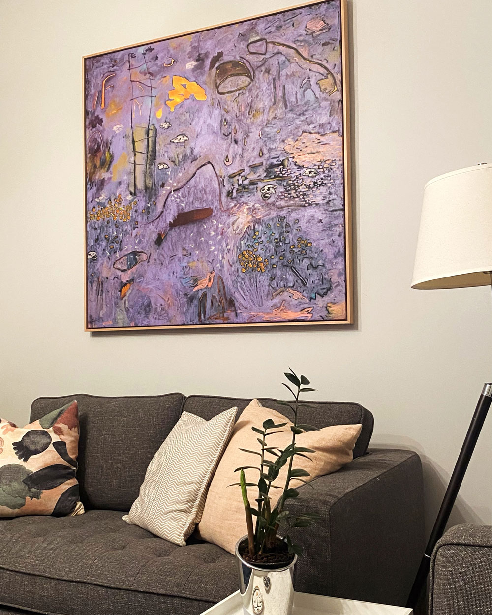 Interesting Interiors Nicki Crawford painting