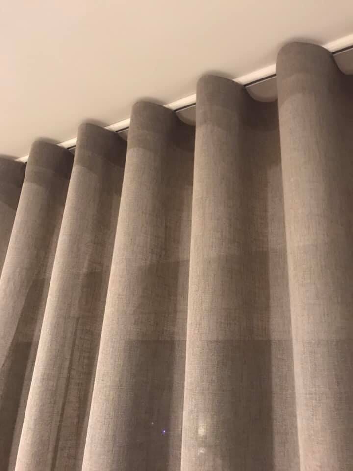 S fold or wave curtain curtain style ideas