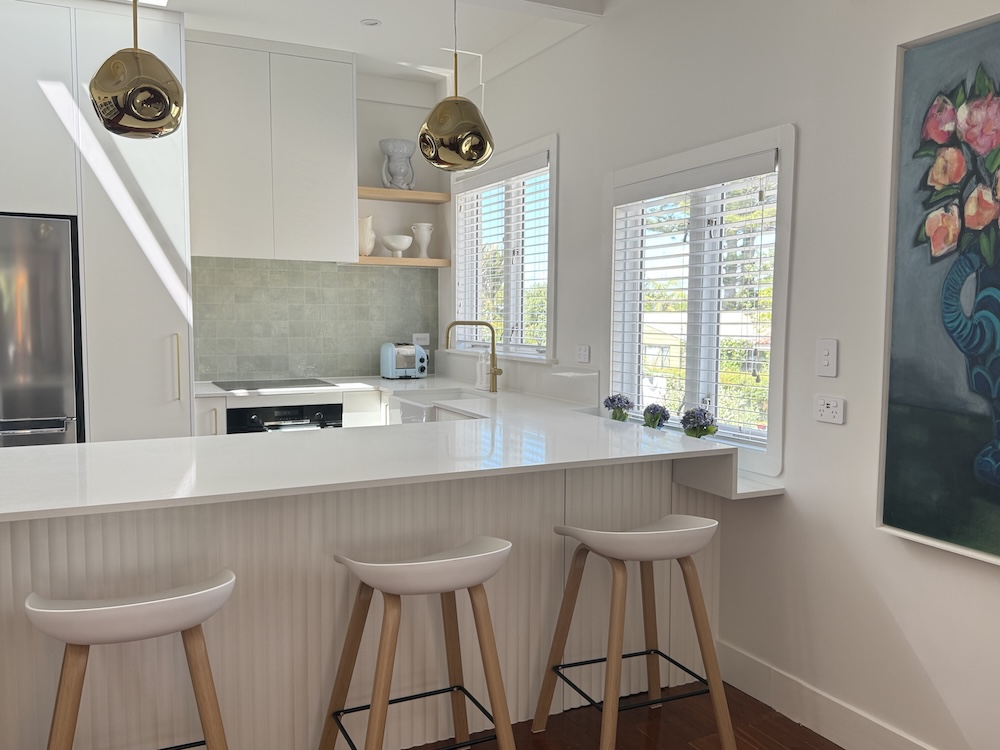 Kitchen renovation Auckland bungalow